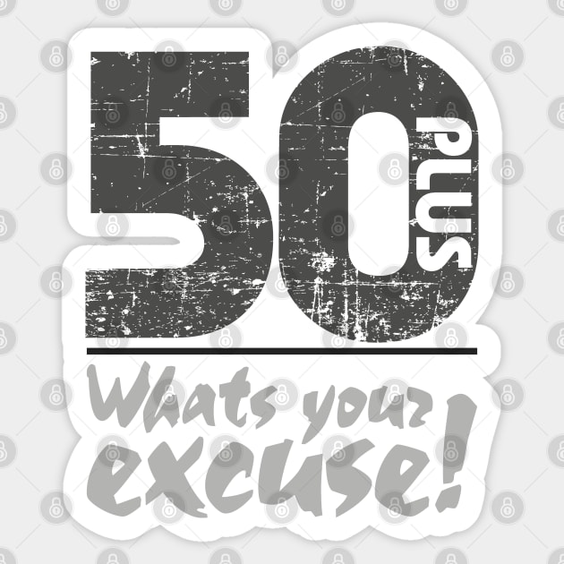 50 Plus Sticker by Frazza001